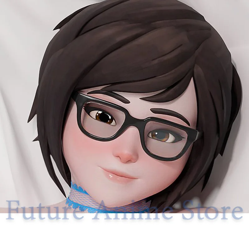 

Dakimakura Anime Mei Overwat Double sided Print Life size Body Pillow Cover Pillowcase