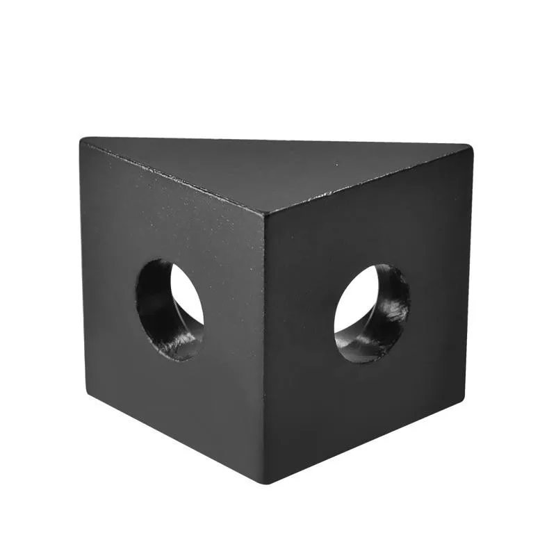 

3D printer accessories 2020 aluminum profile V-slots two-way connector triangular aluminum block bracket adjuster