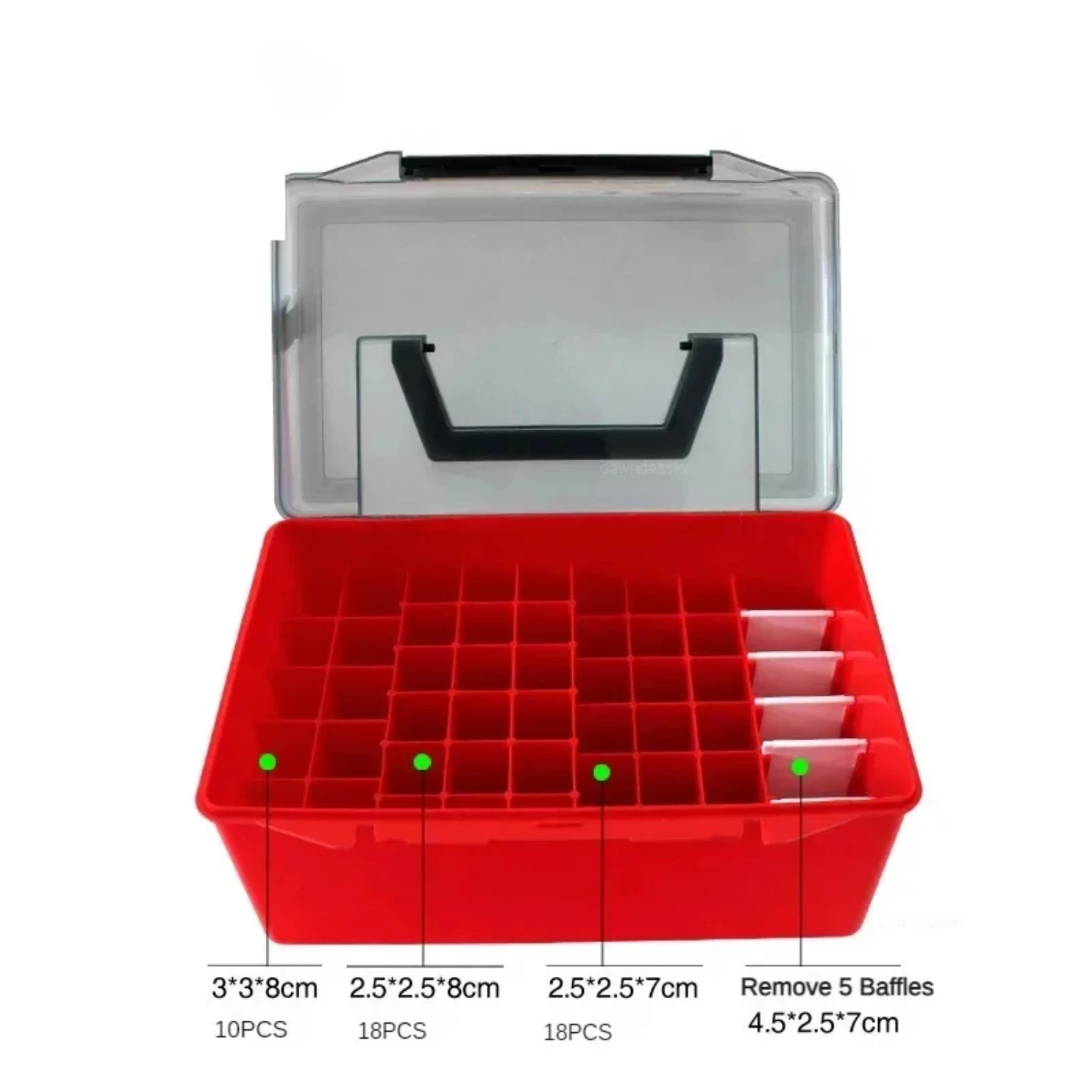 

Рыболовные коробки Minnow Squid Jig Sea Egi Box Жесткий контейнер для приманок Пластиковый органайзер Чехол для инструментов для приманки Рыболовные снасти