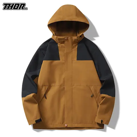 THORSOL 방수 사이클링 자켓 남자 오토바이 윈드 브레이커 Chaquetas De Ciclismo Invierno Hombre Mountain Bike Enduro Clothes