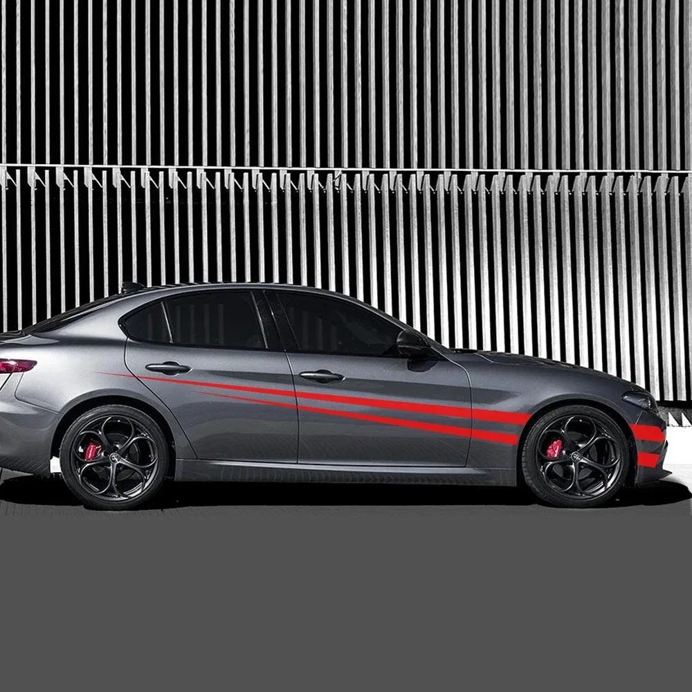 Auto Körper Lange Streifen Vinyl Aufkleber Auto DIY Dekoration Zubehör Für Suzuki Volvo Tesla Skoda VW Volkswagen Sitz Subaru Toyota