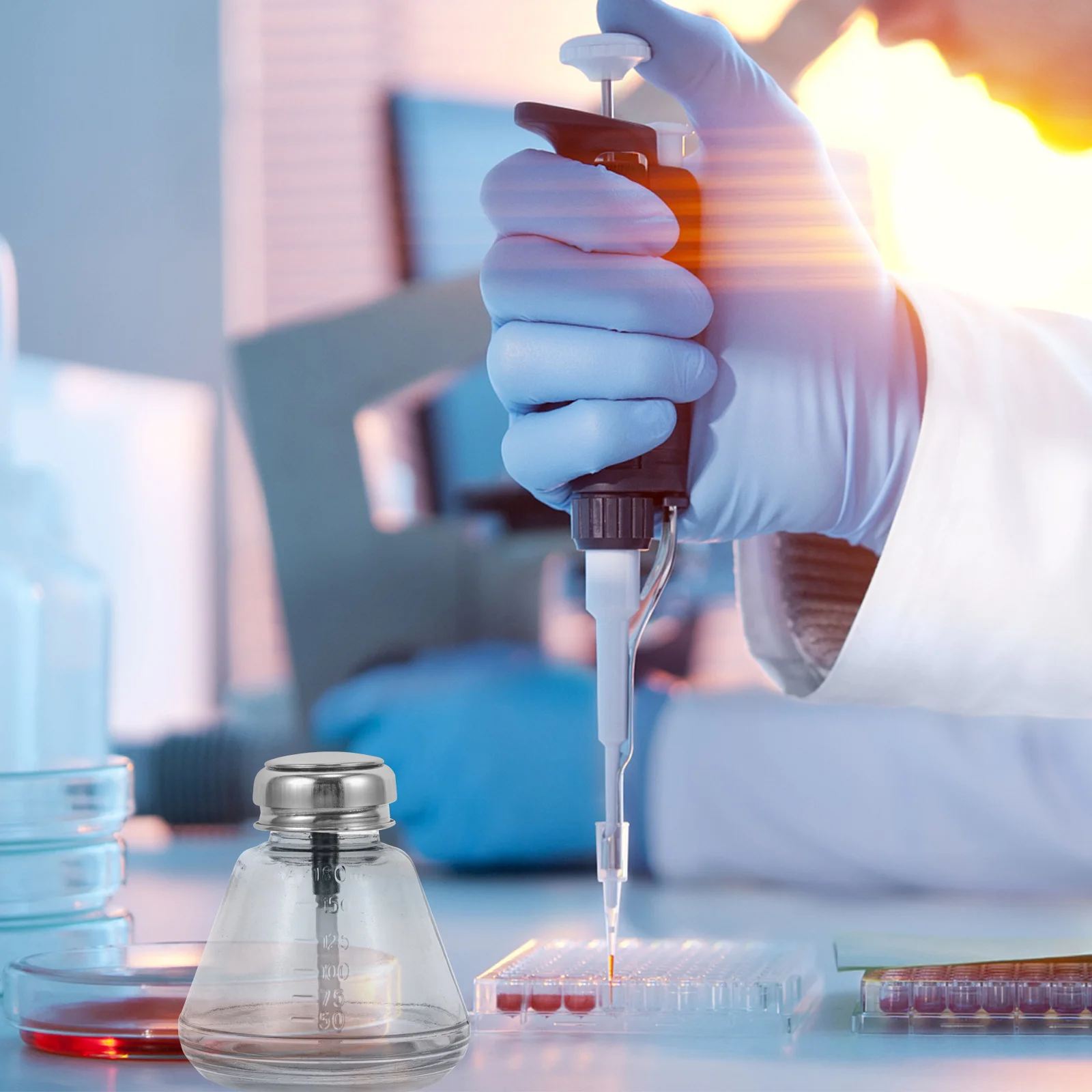 Butelki szczelne, puste pojemniki na alkohol, kosmetyki, do podróży, puste butelki, butelki na płyn do zmywania lakieru do paznokci