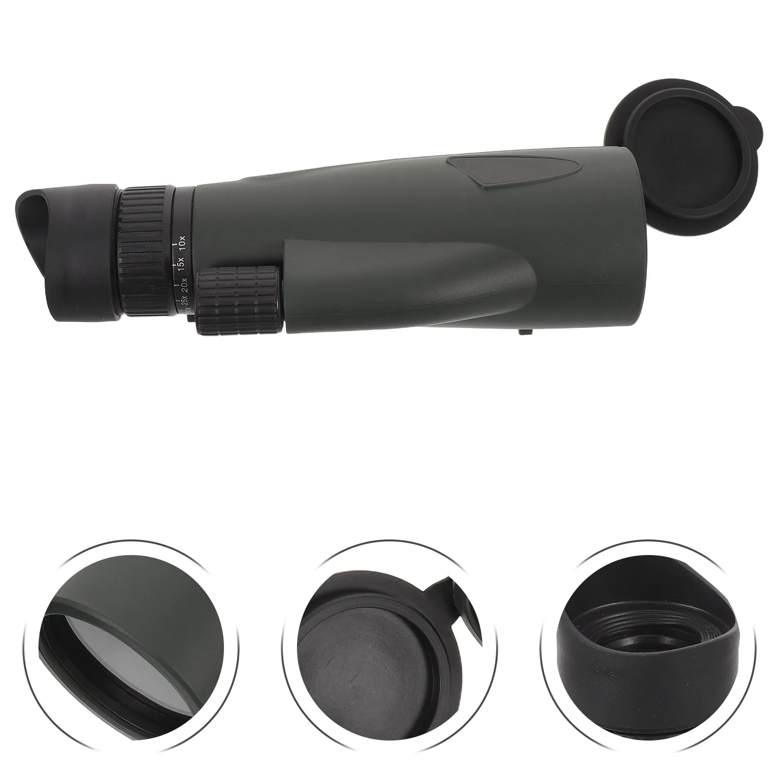 

10-30x50 Monocular Telescope High Magnification Compact Design for Outdoor Adventures Bird Watching Moon Observation Concerts