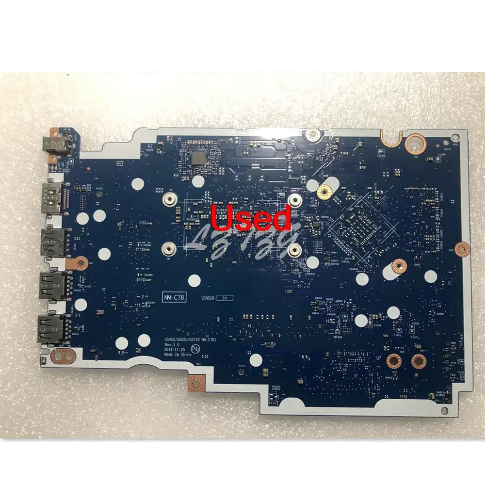 Used For Lenovo Ideapad 3-15IML05 Laptop Motherboard mainboard  With CPU I5-10210 RAM 4G GPU MX130 2G FRU 5B20S44238