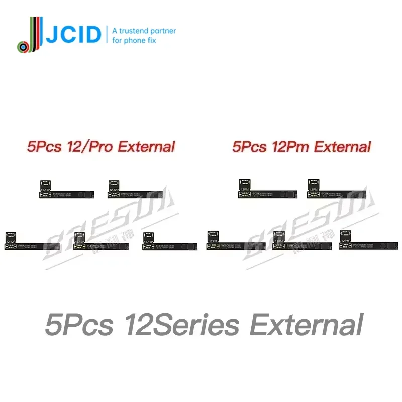 JC JCID Original Battery Repair Flex For iPhone 11 12 13 14 15 Pro Max Remove Warning Battery External Flex Cable Replacement