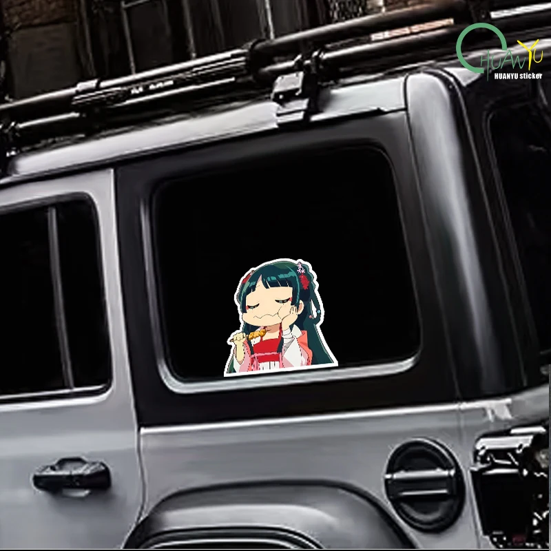 Cat Cat Medicine House Girl's Murmur Cute Cat Cat Girl Cartoon Anime Character Car Sticker Creative Car Door Car Window