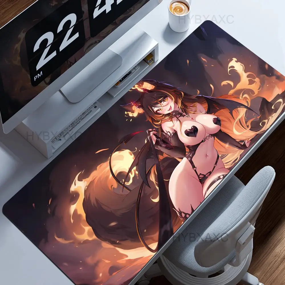 Durable Rubber Mouse Pad 900x400mm Desk Mat Pad Anti-slip Expansion Pad 3mm Thicking Student Writing Pad
