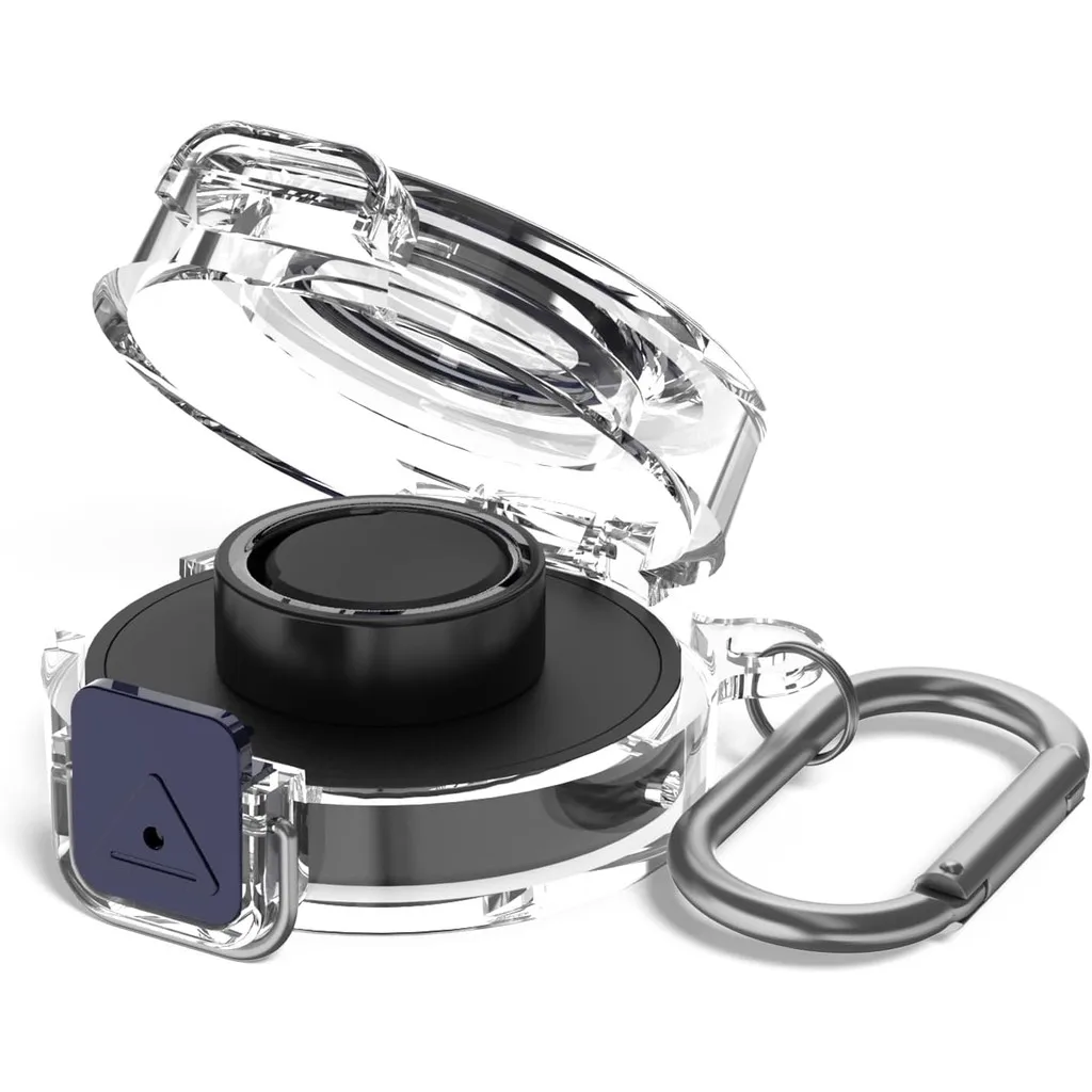 

Пластиковый чехол с безопасным замком для зарядного устройства Oura Ring Gen 3, портативный защитный чехол только