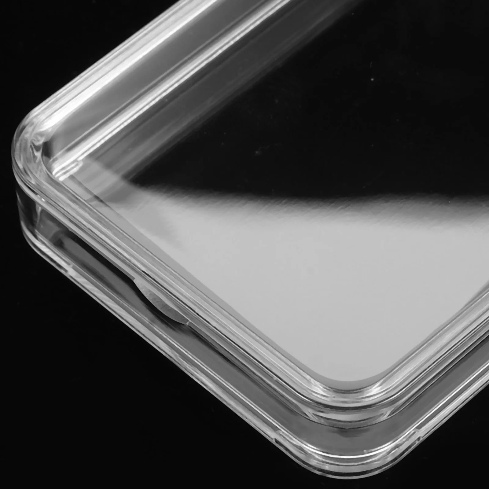 

4pcs Coin Holders Transparent Storage Boxes for Collectors Mini Collection Supplies Protect Containers