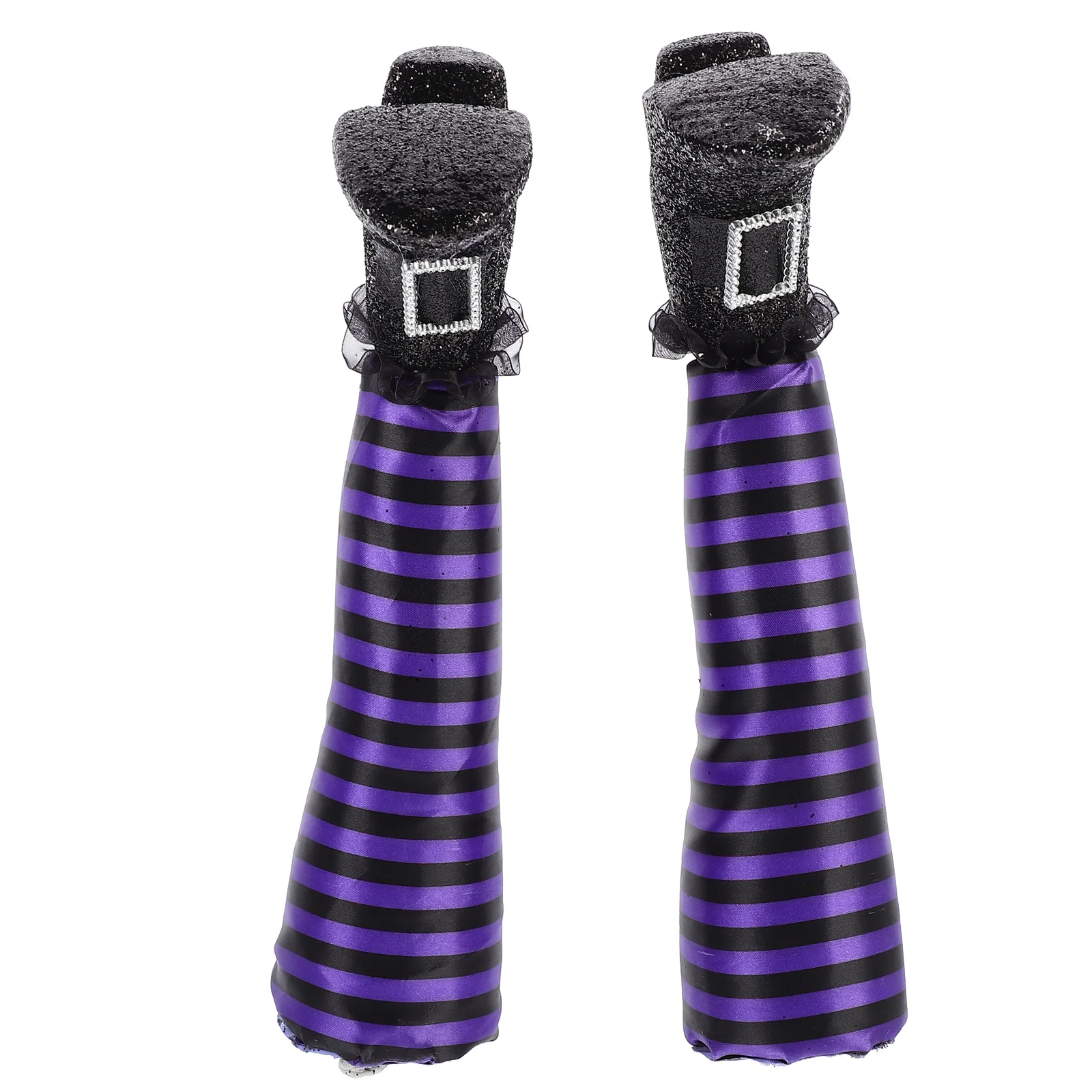 

1Pair Witch Leg Halloween Outdoor Decoration Garden Yard Adornment Party Prop Spooky Halloween Body Part Decoration