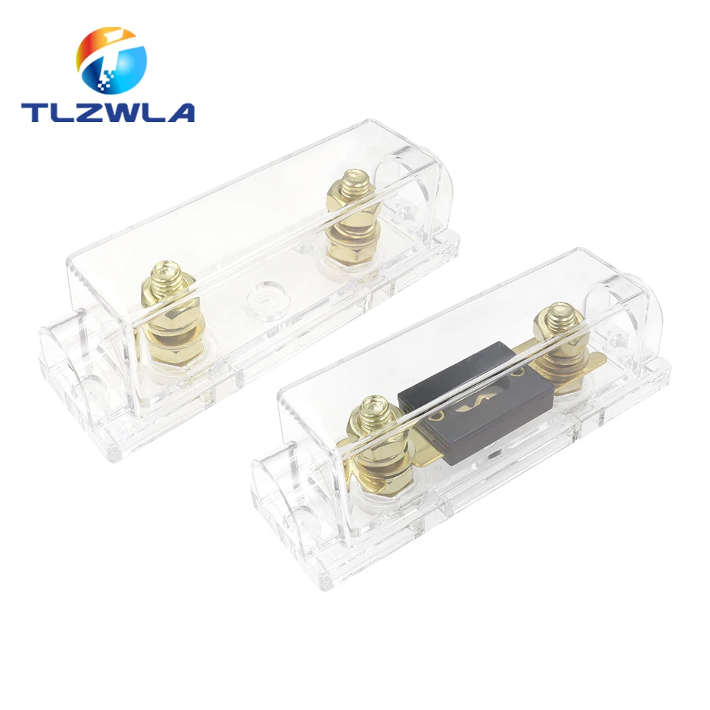 2PCS ANL Fuse holder Bolt-on Fuse Automotive Fuse Holders Fusible Link with fuse 30A 50A 60A 70A 80A 100A 125A 175A 200A 250A