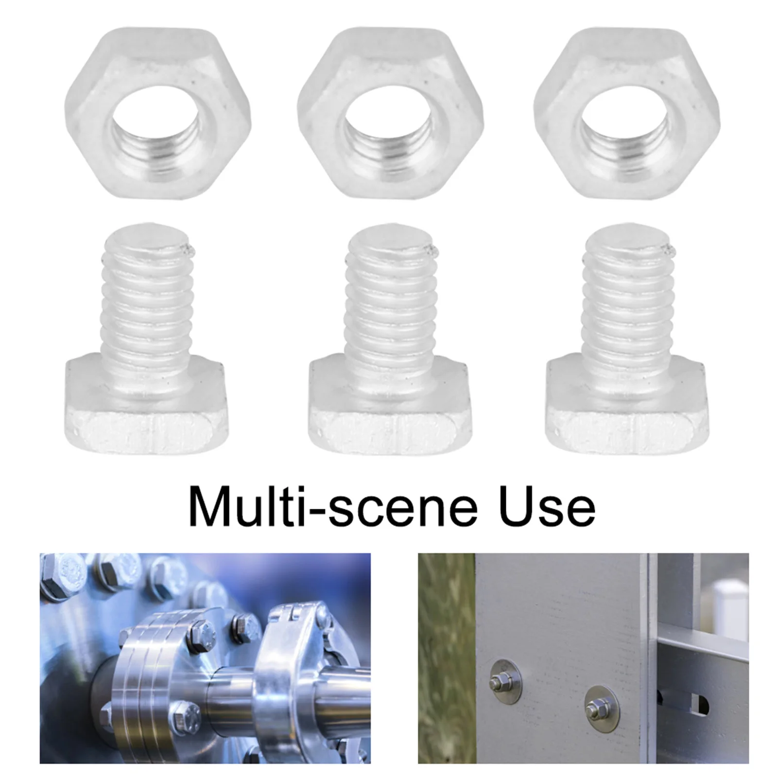 Aluminium Nuts Bolts Tool Accessory Set for Greenhouse Greenhouse Bolts Greenhouse Nuts Greenhouse Nuts Bolts Set