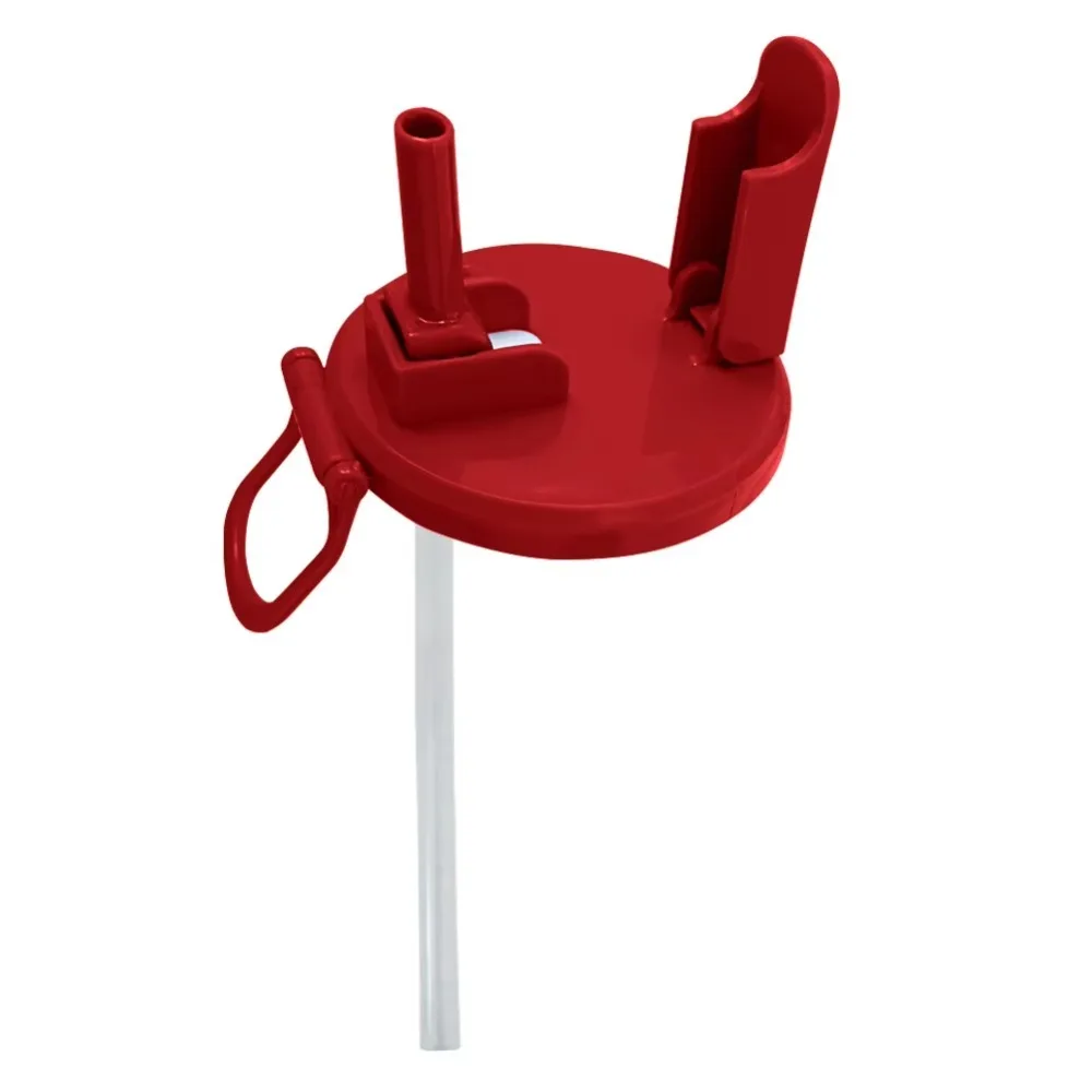 Portable Plastic Soda Can Lids Replacement Splash Proof Straws Soda ​Can Covers Juice Beer Bottle Lid for Bottle Accessories