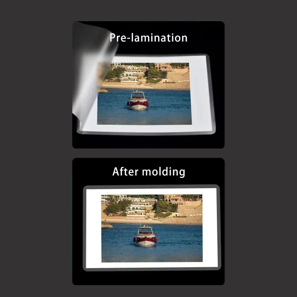 PET Laminating Pouches 3/4/5/6/7/8 Inch 60 Mic Thermal Laminating Film Glossy Transparent Plastic Film