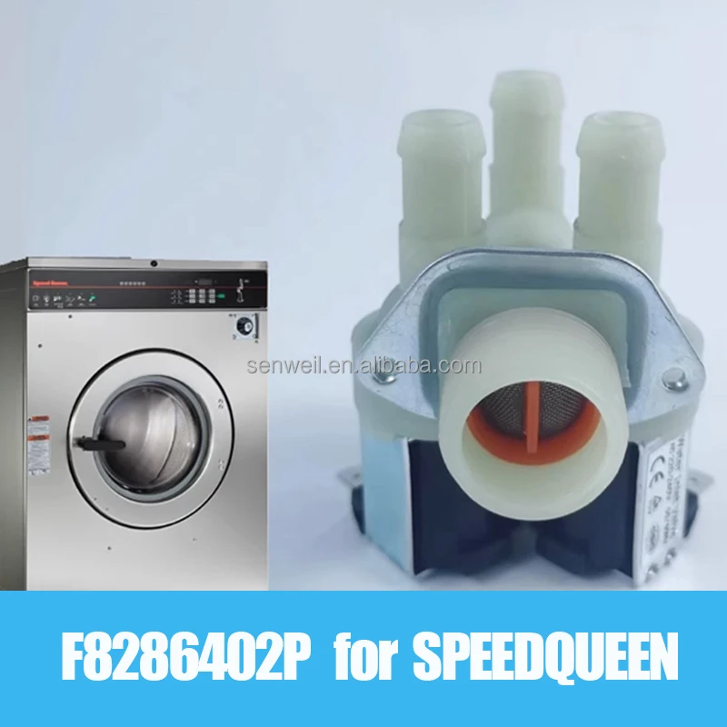 Detalhe 1 de Válvula solenoide 220V 24VAC Electric Water Inlet Valve 3-Way 90 Degree Speed Solenoid Valve F8286402P Pneumática