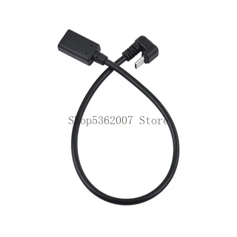 كابل USB 5Pin إلى كابل USB C 180 درجة N على شكل كابل USB 5Pin كابل الشحن السريع لجهاز الكمبيوتر المحمول اللوحي المحمول 40JB