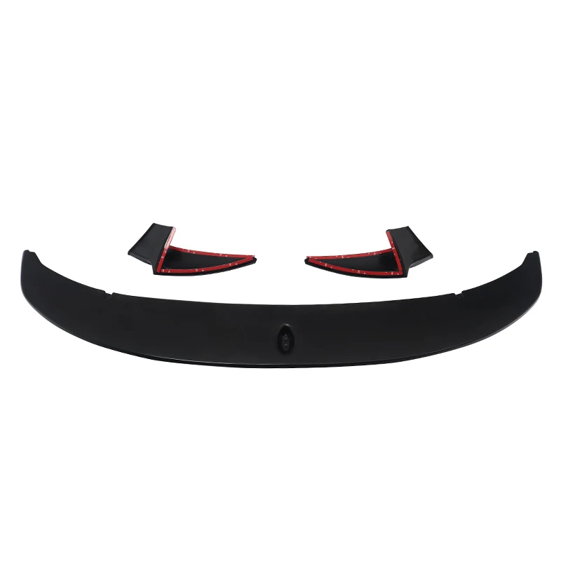 لمعان أسود الجبهة الفاصل ل 2011-2016 BMW F10 5 Series M الرياضة الوفير الجبهة الشفة المفسد الفاصل طقم هيكل السيارة Magickit #5