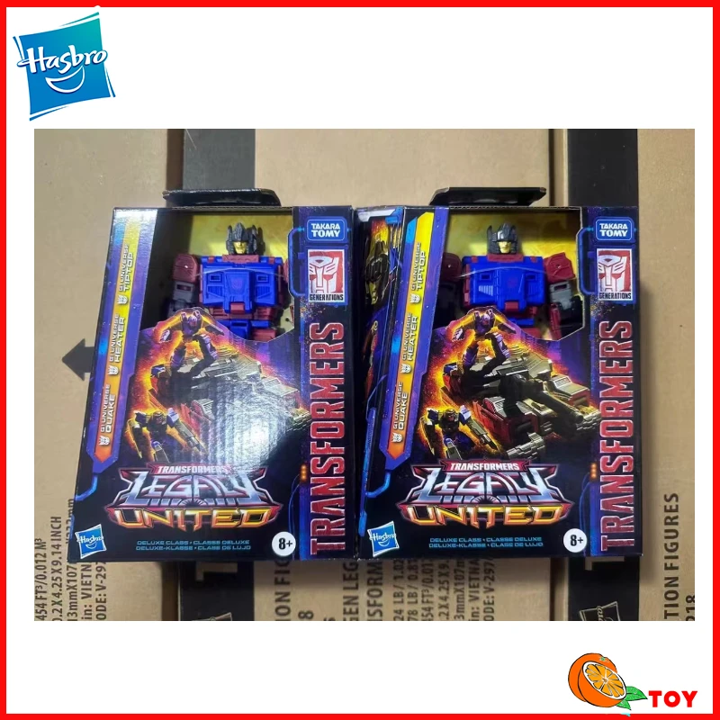 

In stock Hasbro Transformers Legacy United Quake&Heater&Tiptop Model Robot Collection Action Figures Toys Gifts Hobby