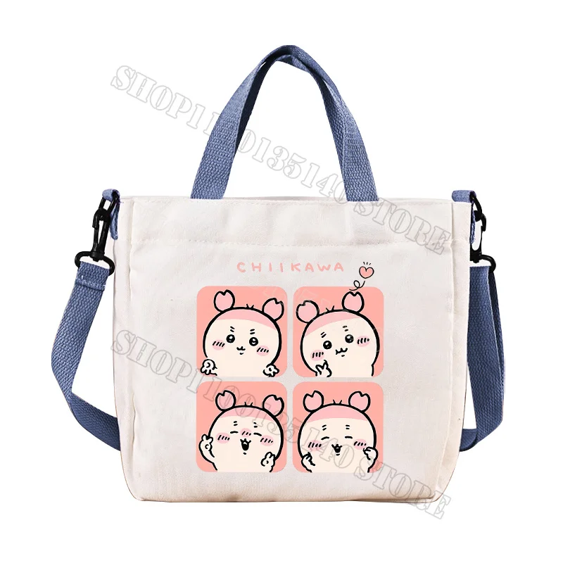 Chiikawaes Umhängetasche mit Anime-Charakter-Aufdruck, Kawaii Tragbare Große Kapazität Schreibwaren-Aufbewahrungstasche, Geschenke im Trend – Detail 6