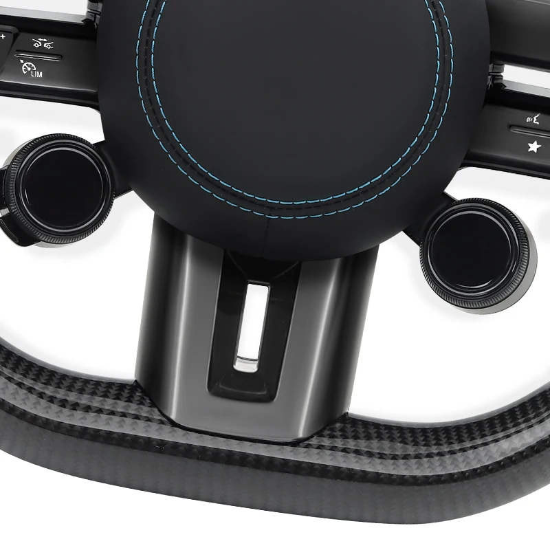Oled Konb Button Carbon Steering Wheel dla Mercedes Benz AMG W205 W204 W177 W213 C63 E63 S63 W212 W213 A B C E S G V cls glc gle