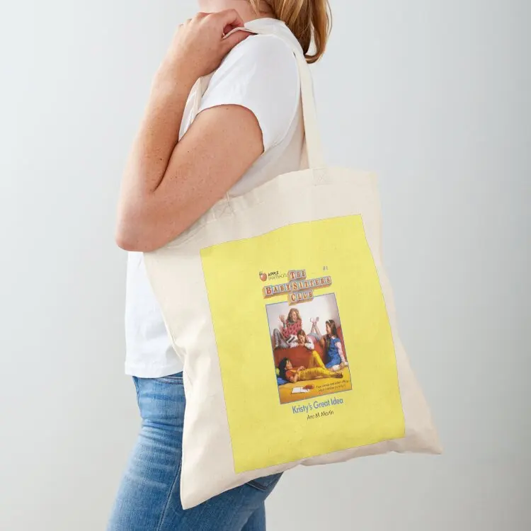 The Baby-Sitters Club - vintage book cover Tote Bag Shopping bags Lady bag cloth bag woman