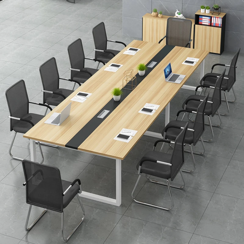 Large Reception Conference Table Work Computer Laptop Coffee Office Desk Standing Meeting Konferenztisch Office Furniture CM50HY