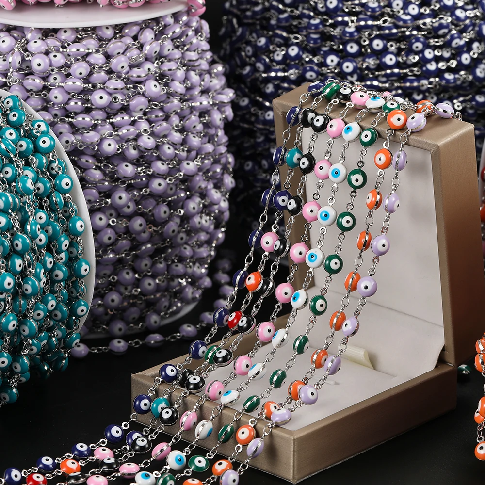 1M 6mm Copper Evil Eye Beads C - đánh giá và giá Evil Eye Bracelet