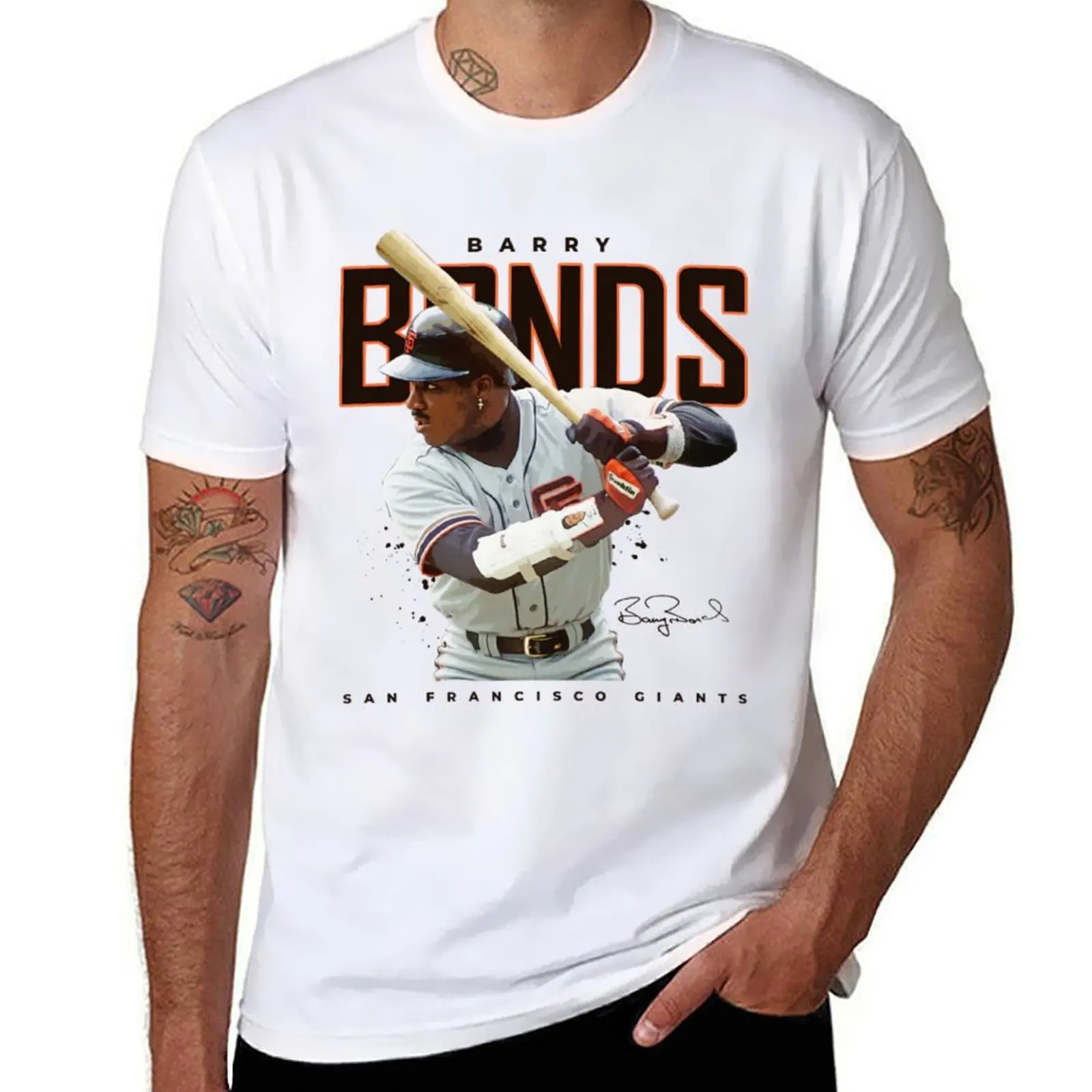 

Barry Bonds T-Shirt T-Shirt anime t shirts oversize t shirt personalised T-Shirt