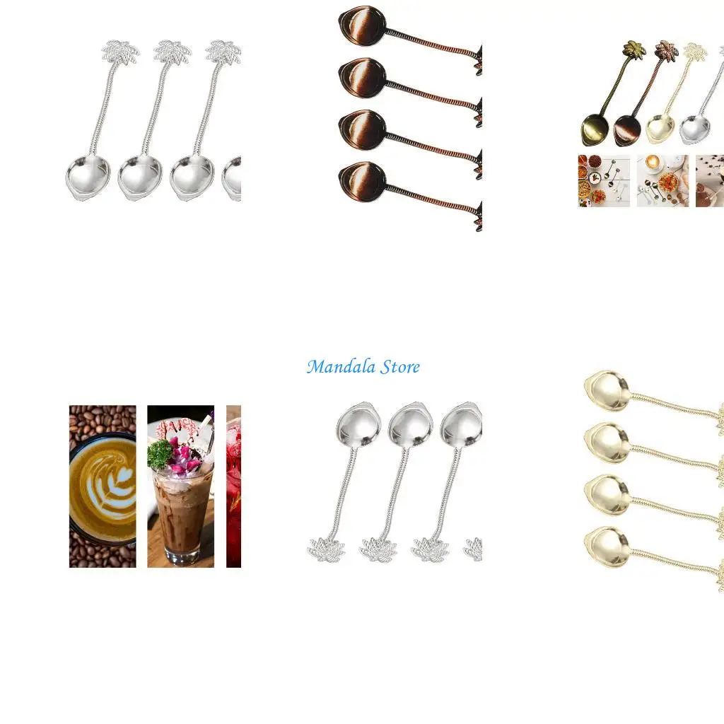 

U2JC Design Service Melal Metal Dessert Spoon Baking Essential