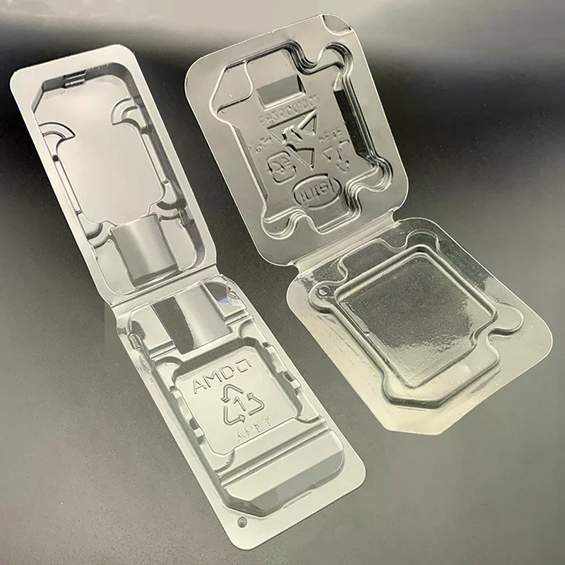 CPU Clamshell Tray Box Case Holder Protection For AM2 AM3 FM1 FM2 10pcs