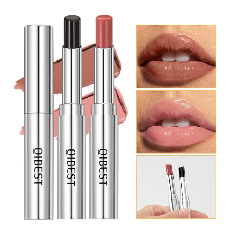 1pc durable lipstick, a touch of moisture, waterproof, sweat proof, anti smudging, non stick to the cup, non fading