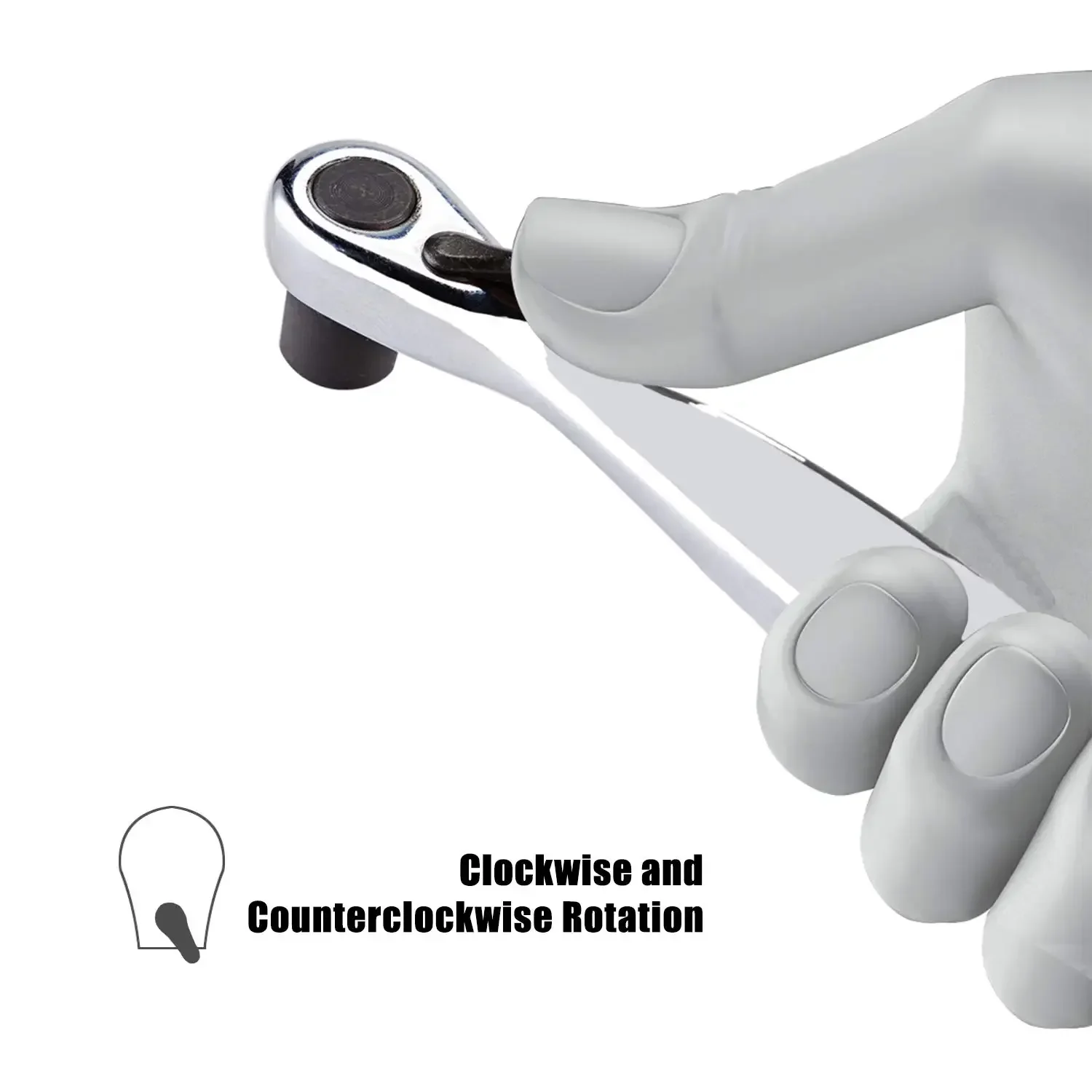 Ratchet Hex Bits tool Crv 32 Wrench 1/4 in Set Rapid Tooth Inch Screwdriver 72 Multi 1 Mini Torque