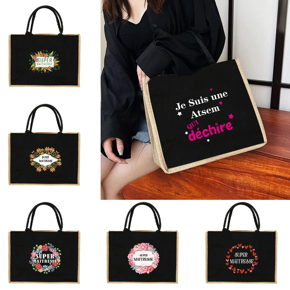 حقيبة كتف محمولة جديدة للنساء حقائب يد ذات سعة كبيرة حقيبة يد للتسوق سلسلة Maitresse تخزين السفر متعدد الوظائف #1