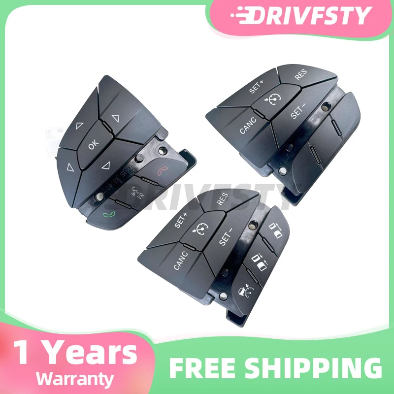 

For Jeep CHEROKEE Steering Wheel Cruise Control Switch 1pcs