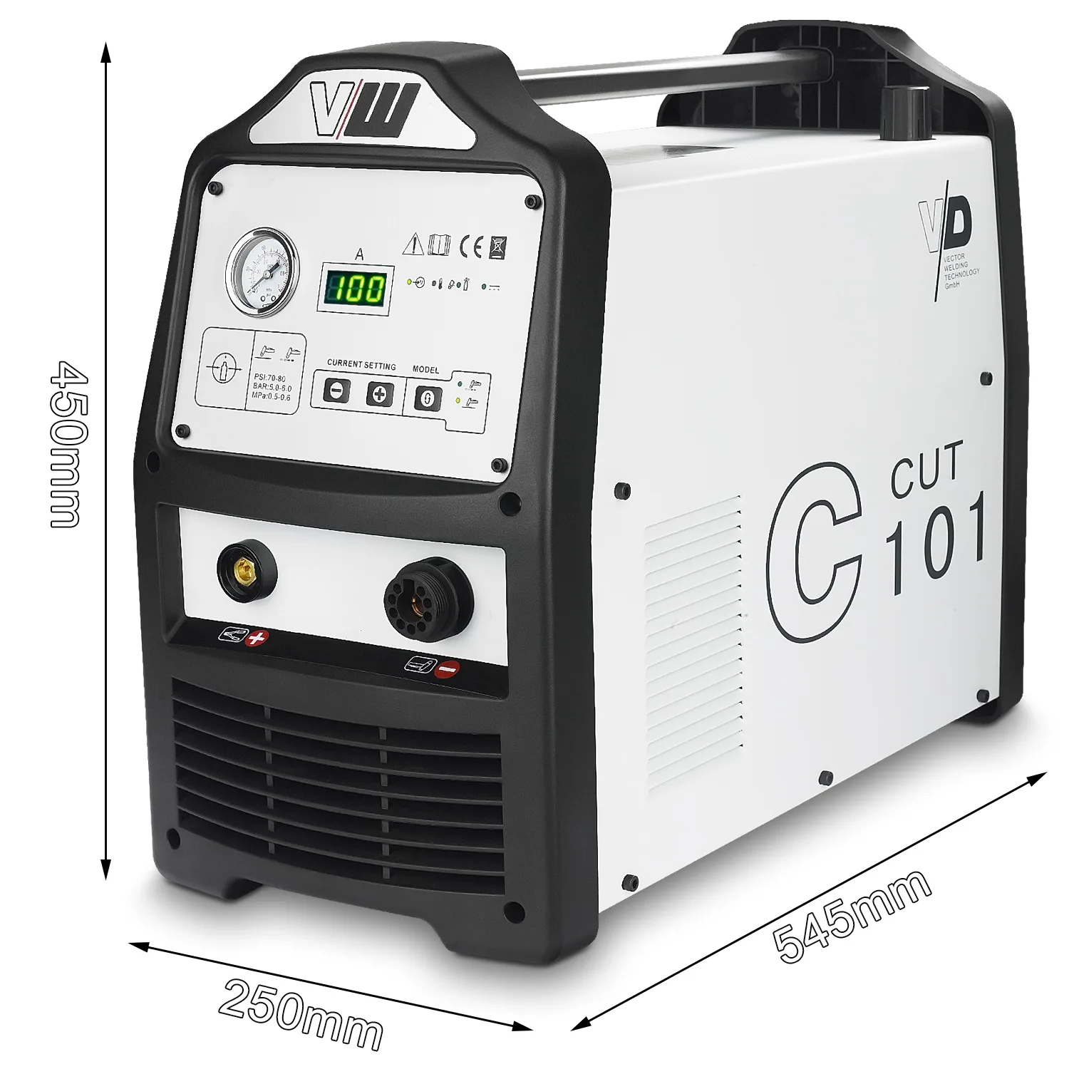 Stahlwerk &vector Plasma Cutting Machine C101 Plasma Cutter Industry Machine 3phase 400V