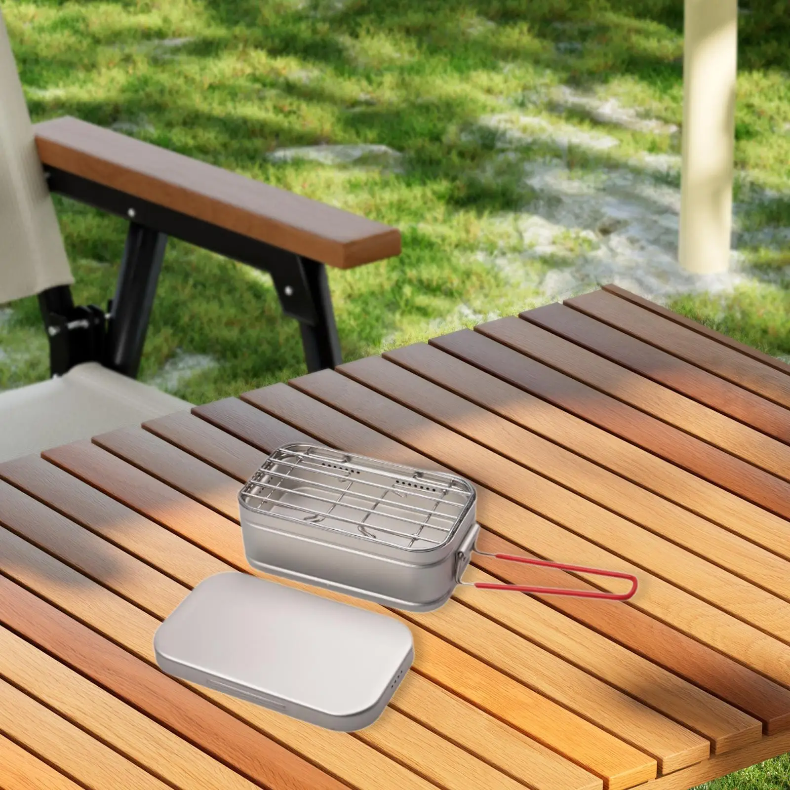 

Ланч-бокс для кемпинга, контейнер для хранения еды для активного отдыха, работы, рыбалки