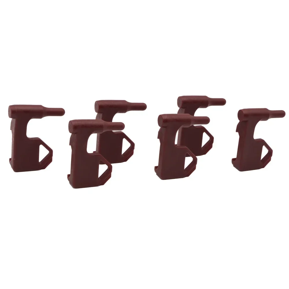 6pcs 9mm Chamber Safety Flag Includes Built-in Flathead Tool Rail Adapter Hunting Gun Accessories