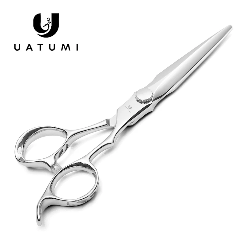 UATUMI professional hair scissors Hair flat cut hairstylist special tools hair salon barber special scissors