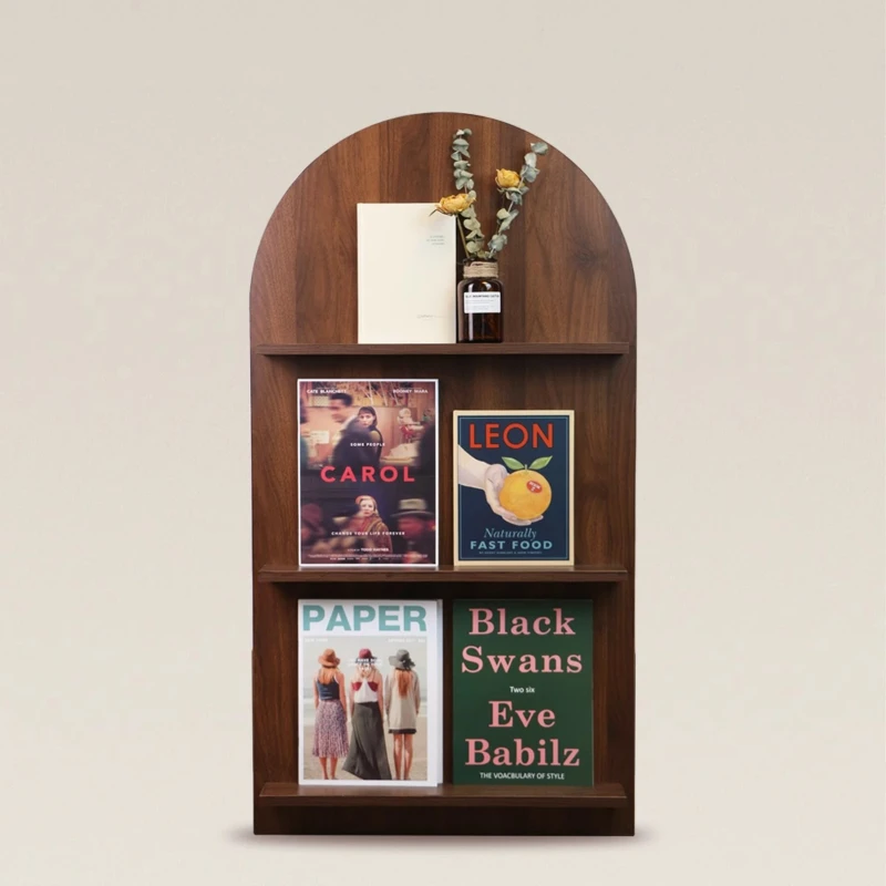 

Magazine rack medieval shelf floor shelf