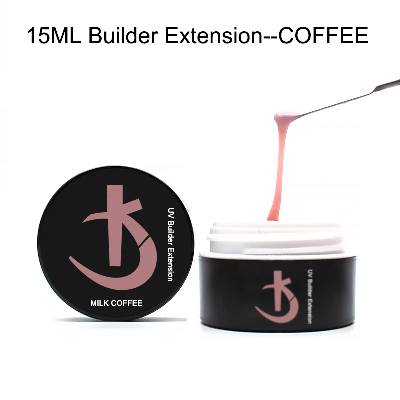 KODI JYJ 15 ml UV-Gel zur Verlängerung, semipermanenter Builder-Lack, Poly-Nägel, Gellac, Maniküre, Gebäude, Acryl-Gel-Nagellacke