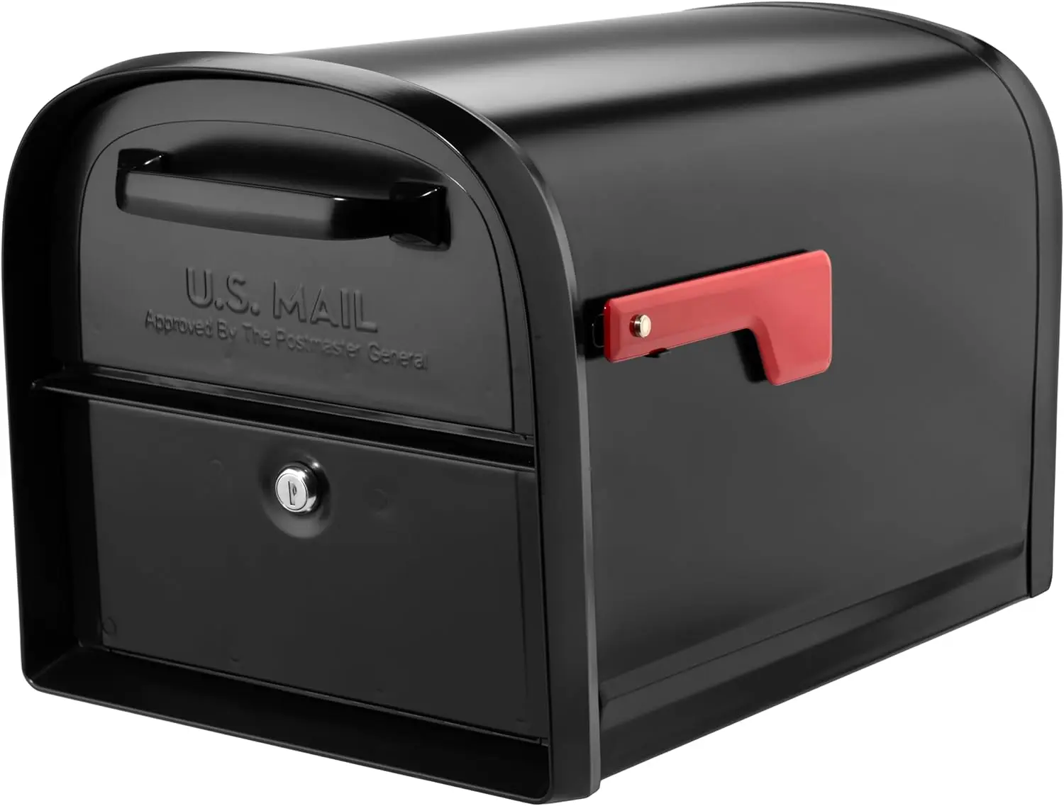 6300B-10 Oasis 360 Locking Parcel Mailbox, Extra Large, Black, 6300B-10 Alloy Steel