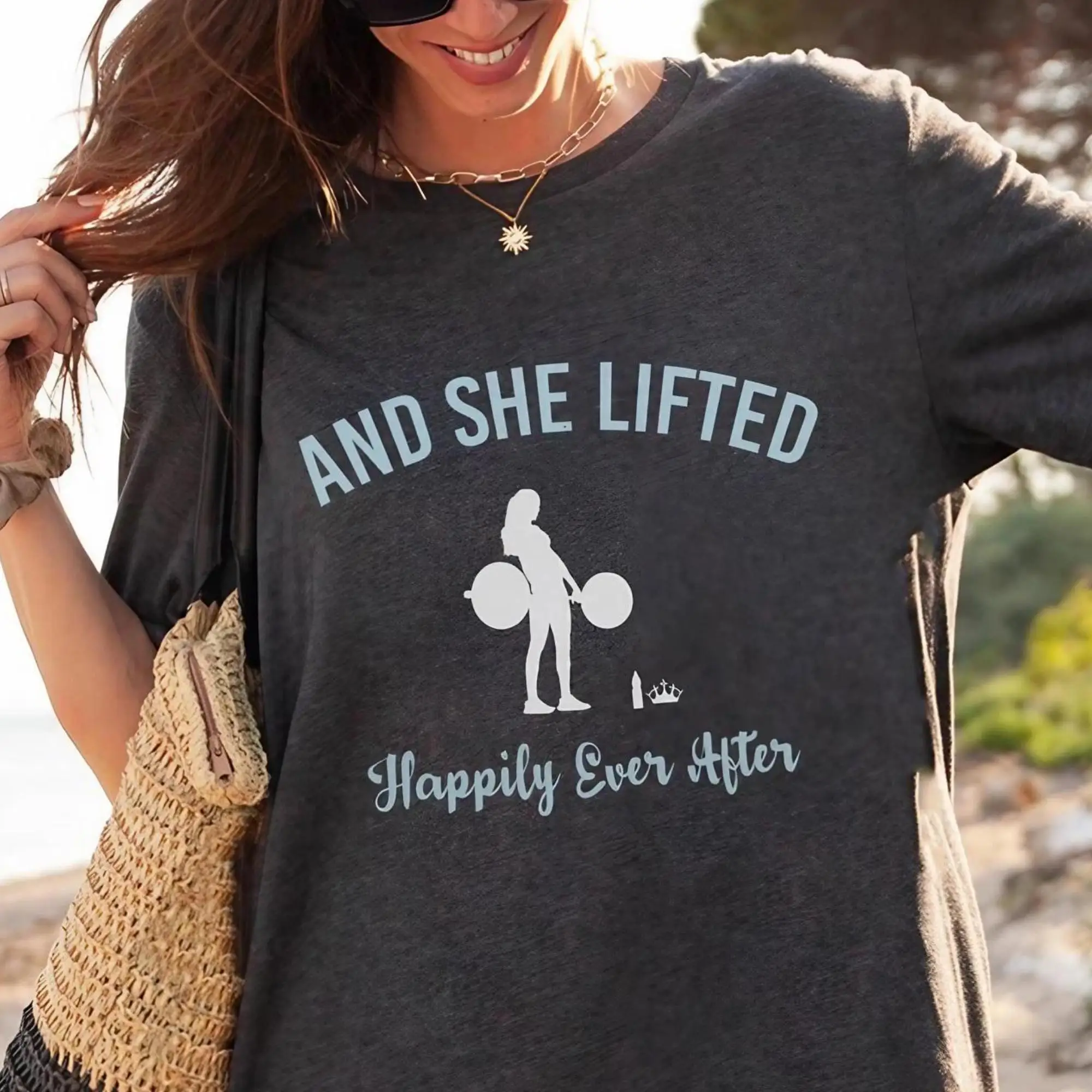 Gift for Girlfriend Workout Fitness Enthusiast Gym Shirt Lifting Motivation Quote Tee Muscle Girl Strength Training Apparel