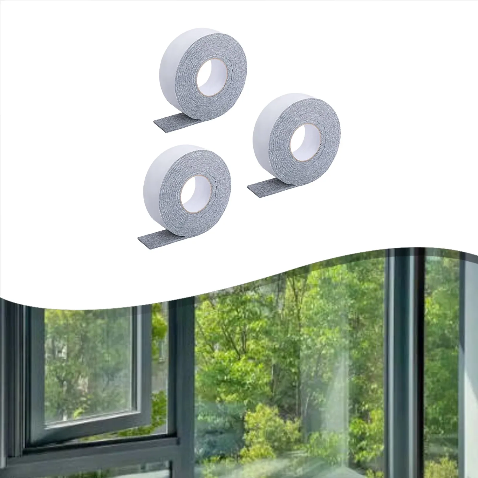 

Самоповстящие полоски-поглотители влаги, 3 шт., для контроля конденсации окон, предотвращающие в помещении, для накопления воды в стекле