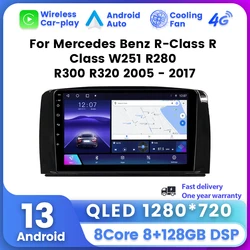 UIS7862 processore autoradio lettore Multimediale per Mercedes Benz classe R W251 R280 R300 R320 R350 R63 2006-2013 No 2 Din DVD