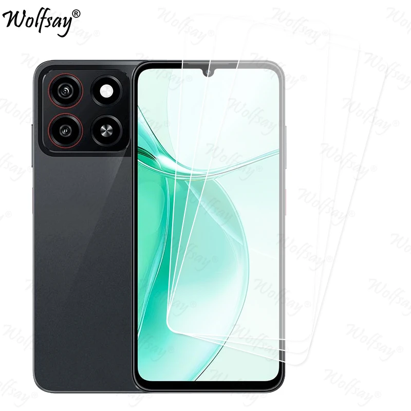 Vidrio de teléfono transparente para ZTE Blade A35 Protector de pantalla para ZTE Blade A35 vidrio templado para ZTE Blade A35 vidrio de 6,75 pulgadas