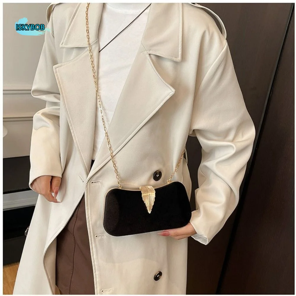 

Large Capacity Evening Banquet Bag Phone Pouch Single Shoulder Ladies Clutch Bag Make Up Storage Chain Crossbody Bag Women