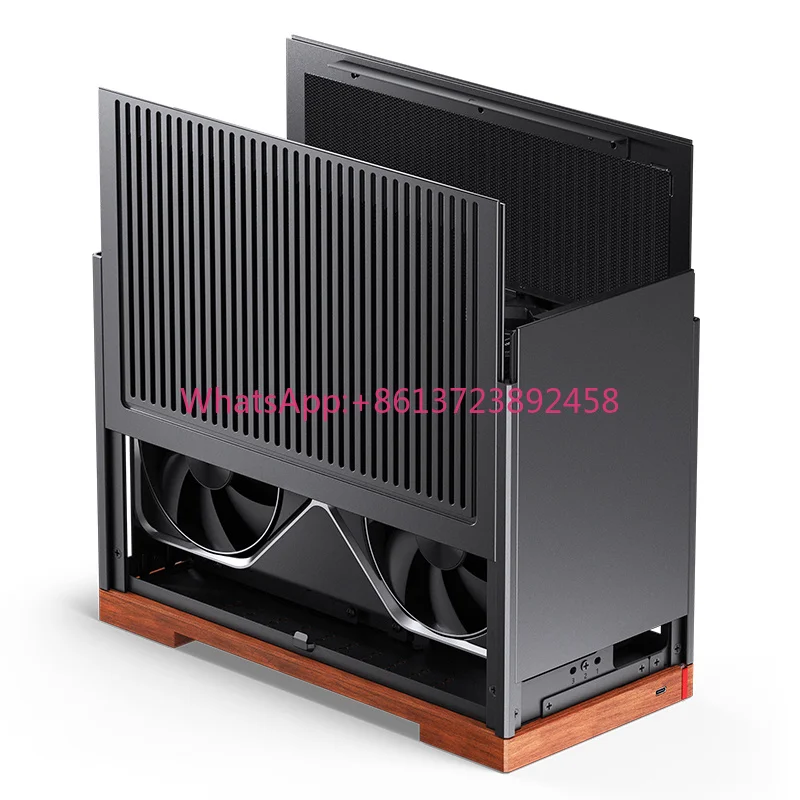Host Shell Type-C 11L Small PC T9 Aluminum Alloy ITX Chassis Computer Desktop  Case with PCIE 4.0 GPU Adapter Cable