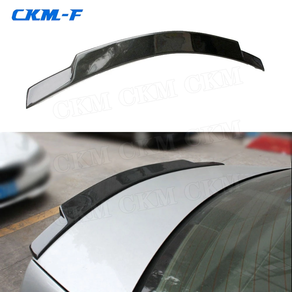 

C Class Carbon Fiber Rear Boot Spoiler Trunk Trim Wings for Mercedes Benz W204 C300 C63 AMG Sedan 2007-2014