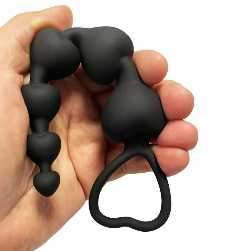سيليكون الشرج الخرز البروستاتا محفز الكرة بعقب المكونات المكونات الشرج 18 + الكبار النساء الرجال زوجين اللعوب مثلي الجنس المثيرة SM الجنس لعب