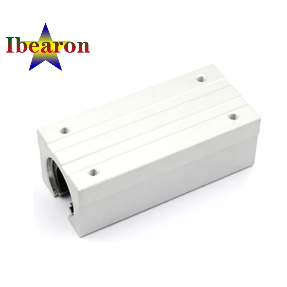 1PCS SBR35LUU Lengthen Open Type Aluminum Alloy Linear Rail Slider with Preload Plate For CNC Router XYZ Table 3D Printer Parts